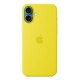 Apple iPhone 16 Plus Silicone Case with MagSafe - Star Fruit Apple iPhone 16 Plus Silicone Case with MagSafe - Star Fruit