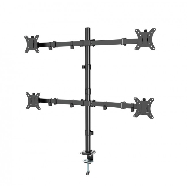 Gembird MA-D4-01 Adjustable desk 4-display mounting arm (rotate, tilt, swivel), 13 -32 , up to 10kg per screen Gembird MA-D4-01 Adjustable desk 4-display mounting arm (rotate, tilt, swivel), 13 -32 , up to 10kg per screen