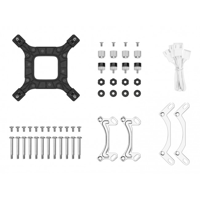 DeepCool LE360 WH V2 Processor All-in-one liquid cooler 12 cm White 1 pc(s) DeepCool LE360 WH V2 Processor All-in-one liquid cooler 12 cm White 1 pc(s)