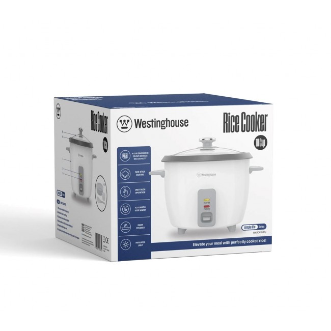 Rice cooker Westinghouse WKRCHS10EU 2,5 l 700 W White