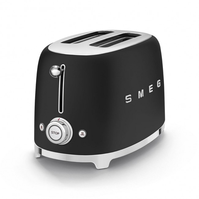 Smeg 50's Style Toaster TSF01BLMEU Black