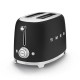 Smeg 50's Style Toaster TSF01BLMEU Black