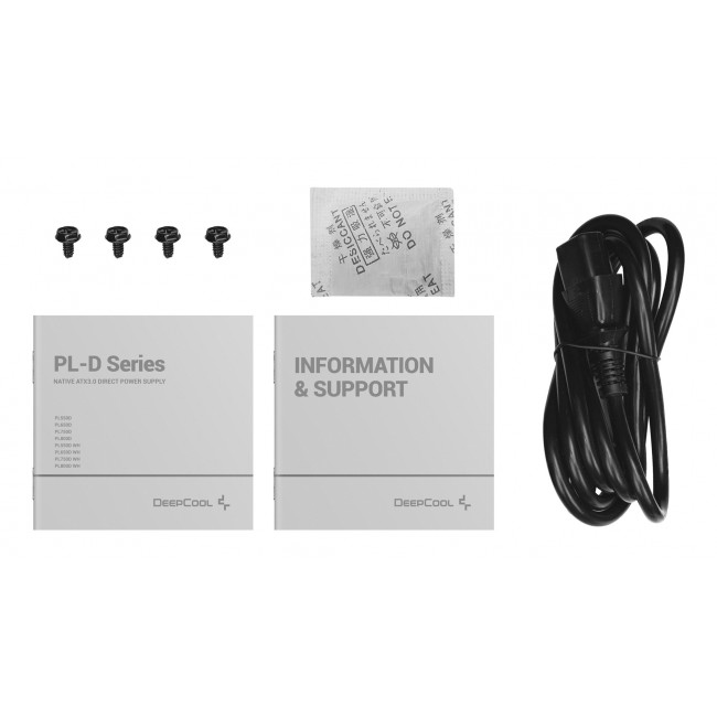 DeepCool PL550D power supply unit 550 W 20+4 pin ATX ATX Black