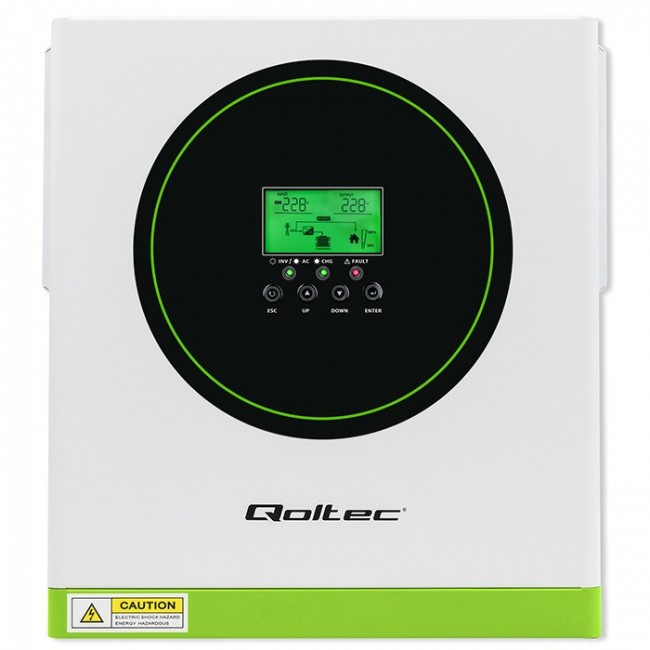 Qoltec Solar Hybrid Inverter Off-Grid 1500W