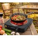 Esperanza EKH012K Black electric stove