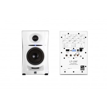 Kali Audio LP-UNF-WH - a pair of Bluetooth monitor speakers (white)