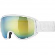 Uvex topic FM spheric winter sport goggles White Unisex Blue, Yellow Spherical lens