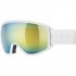 Uvex topic FM spheric winter sport goggles White Unisex Blue, Yellow Spherical lens