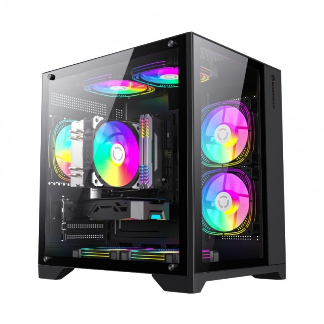 GameMax Infinity Mini BK Micro Tower Black GameMax Infinity Mini BK Micro Tower Black