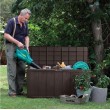 SHERWOOD STORAGE BOX 270 L KETER garden box