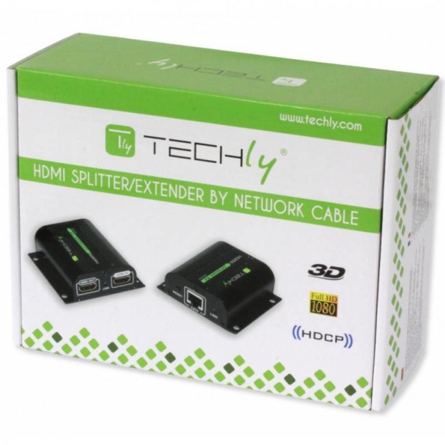Techly IDATA-EX-HL21D AV extender AV transmitter & receiver Techly IDATA-EX-HL21D AV extender AV transmitter & receiver