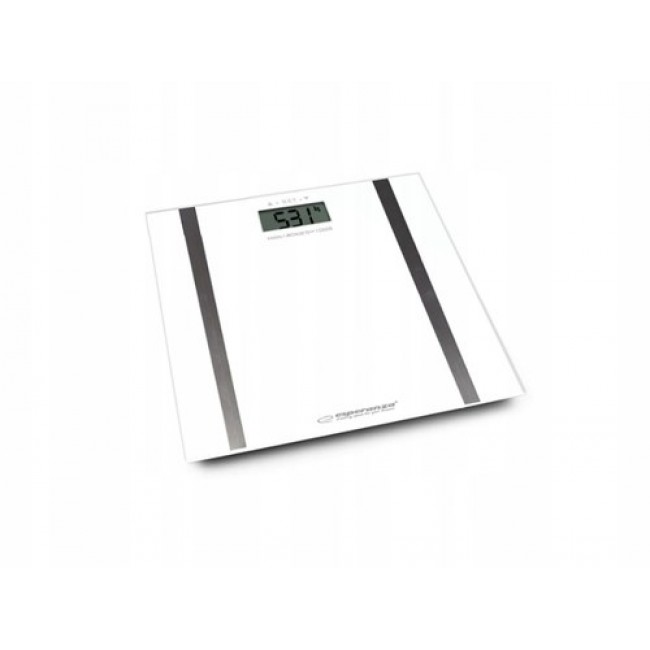 Esperanza Samba Rectangle White Electronic personal scale Esperanza Samba Rectangle White Electronic personal scale