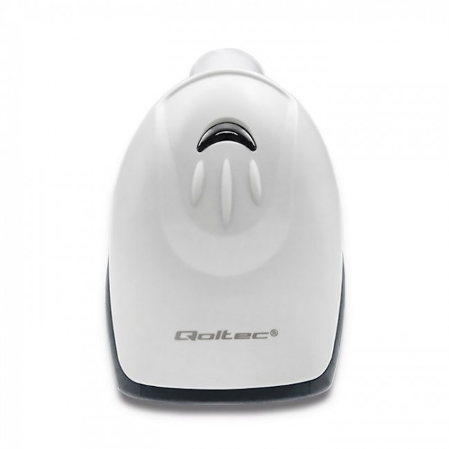 Qoltec 50865 Barcode reader 1D | CCD | USB | White Qoltec 50865 Barcode reader 1D | CCD | USB | White