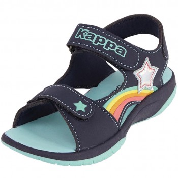 Kappa Pelangi G Sandals Navy Blue & Mint 261042K 6737 32