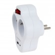 Esperanza ELK311W Electrical splitter 2 GN. USB-C USB-A ON. White Esperanza ELK311W Electrical splitter 2 GN. USB-C USB-A ON. White