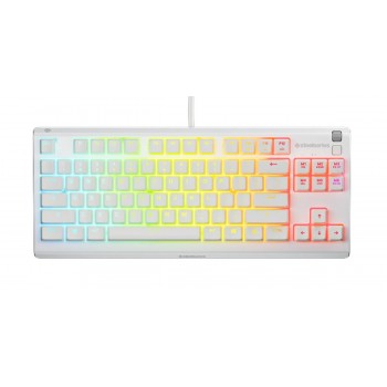 Keyboard SteelSeries Apex 3 TKL US, white