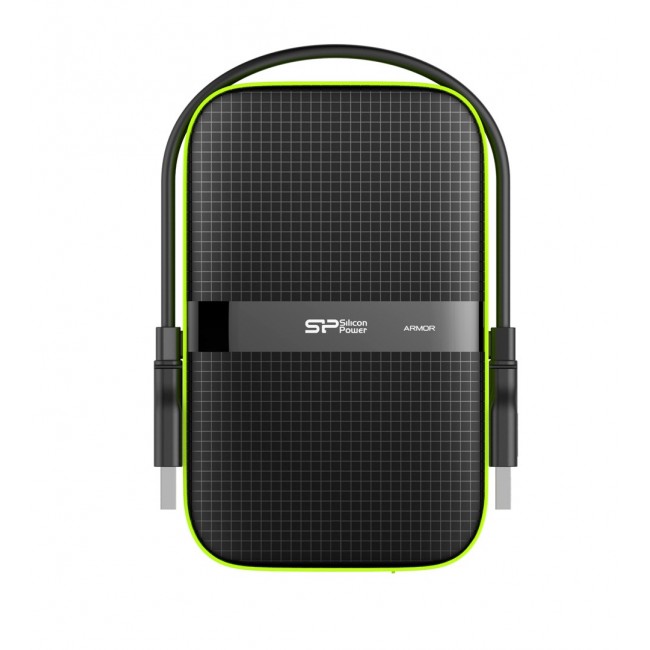 Silicon Power Armor A60 external hard drive 4000 GB Black, Green Silicon Power Armor A60 external hard drive 4000 GB Black, Green