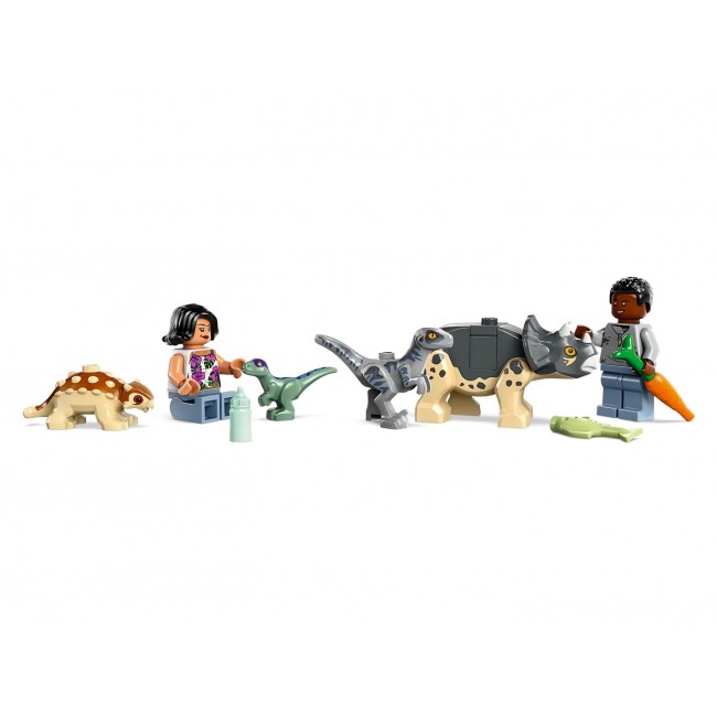 LEGO JURASSIC WORLD 76963 BABY DINOSAUR RESCUE CENTER LEGO JURASSIC WORLD 76963 BABY DINOSAUR RESCUE CENTER