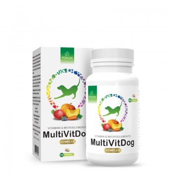 POKUSA MultiVit Dog Complex - supplements for dogs - 120 pcs