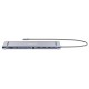 Docking Station 12-in-1 4K HDMI DP USB-A