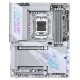GIGABYTE X870E AORUS PRO X3D ICE Motherboard - Supports AMD Ryzen 9000 CPUs, 18+2+2 Phases Digital VRM, up to 9000Hz DDR5 (OC), 2xPCIe 5.0 + 2xPCIe 4.0, Wi-Fi 7, 5GbE LAN, USB 4 GIGABYTE X870E AORUS PRO X3D ICE Motherboard - Supports AMD Ryzen 9000 CPUs, 18+2+2 Phases Digital VRM, up to 9000Hz DDR5 (OC), 2xPCIe 5.0 + 2xPCIe 4.0, Wi-Fi 7, 5GbE LAN, USB 4