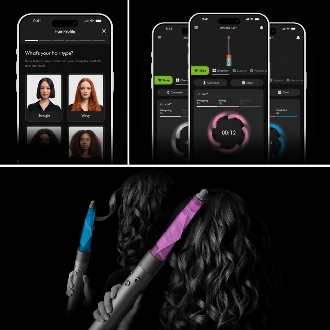 Dyson Airwrap i.d. Multistyler Warm Pink, Rose gold 1300 W 2.675 m