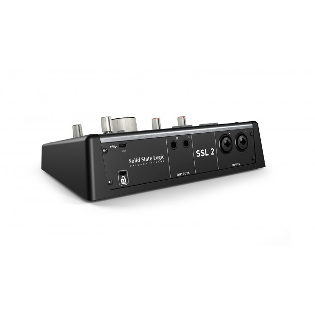Solid State Logic SSL2 MKII - Interfaz de audio USB-C 2x2 Solid State Logic SSL2 MKII - Interfaz de audio USB-C 2x2
