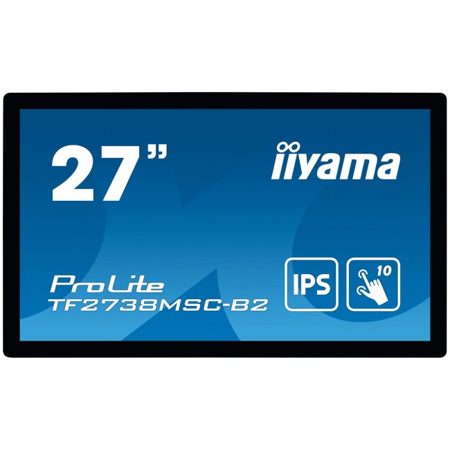 iiyama ProLite TF2738MSC-B2 computer monitor 68.6 cm (27 iiyama ProLite TF2738MSC-B2 computer monitor 68.6 cm (27