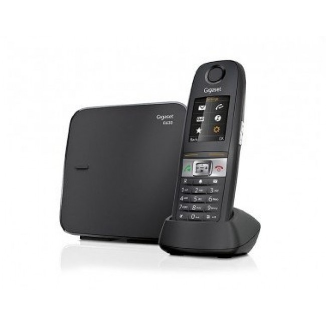 Gigaset E630 DECT telephone Caller ID Black