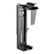 LogiLink EO0005 CPU holder Desk-mounted CPU holder Black