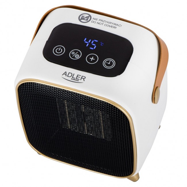 Ceramic Fan Heater ADLER AD 7762 1000W White