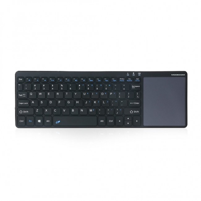 Modecom MC-TPK1 keyboard RF Wireless QWERTY English Black Modecom MC-TPK1 keyboard RF Wireless QWERTY English Black