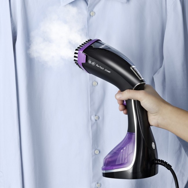 Tristar | ST-8921 | Garment Steamer | Handheld | 1600 W | 0.26 L | 25 g/min | Black/Purple Tristar | ST-8921 | Garment Steamer | Handheld | 1600 W | 0.26 L | 25 g/min | Black/Purple