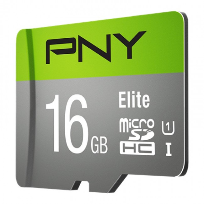 PNY Elite microSDHC 16GB UHS-I Class 10 PNY Elite microSDHC 16GB UHS-I Class 10