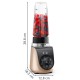 Tefal Blend Up BL190AF0 blender 0.85 L Tabletop blender 1000 W Beige, Black, Transparent Tefal Blend Up BL190AF0 blender 0.85 L Tabletop blender 1000 W Beige, Black, Transparent