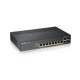 Zyxel GS1920-8HPV2 Managed Gigabit Ethernet (10/100/1000) Power over Ethernet (PoE) Black Zyxel GS1920-8HPV2 Managed Gigabit Ethernet (10/100/1000) Power over Ethernet (PoE) Black