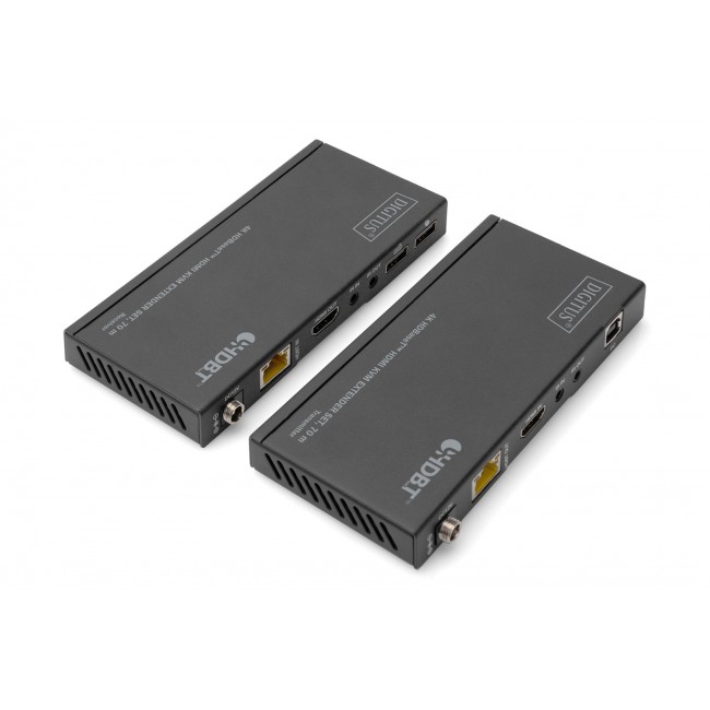 Digitus 4K HDBaseT HDMI KVM Extender Set, 70 m Digitus 4K HDBaseT HDMI KVM Extender Set, 70 m