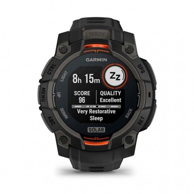 Garmin Instinct 3 45 mm, Solar Watch Black