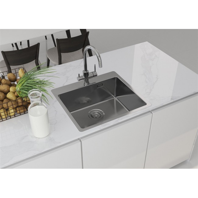 1-bowl steel sink