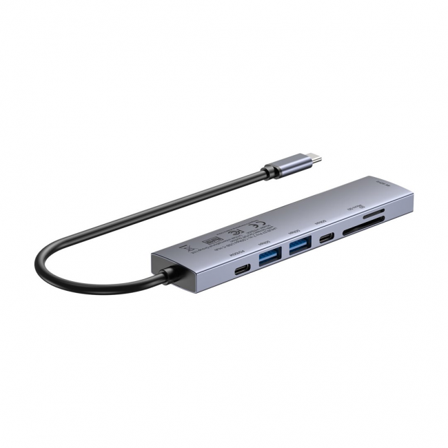 UNITEK USB-C 7-in-1 PD 100W HDMI 2.0 HUB WITH ON/OFF SWITCH UNITEK USB-C 7-in-1 PD 100W HDMI 2.0 HUB WITH ON/OFF SWITCH