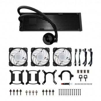In Win IW-LC-MR36 computer cooling system Processor Liquid cooling kit 12 cm Black