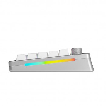 Glorious Gaming GMMK 3 PRO 75% Prebuilt Wireless Silver - US