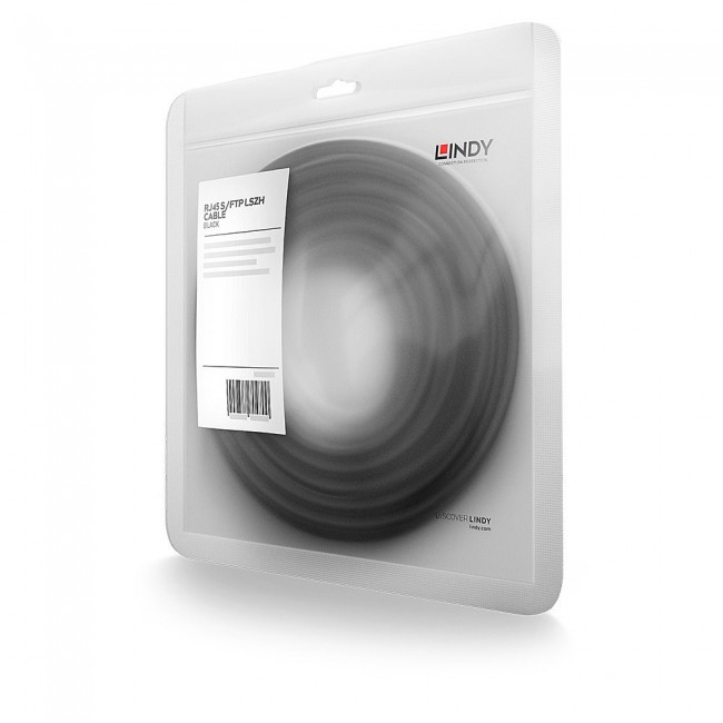 Lindy 47316 networking cable Black 30 m Cat7 S/FTP (S-STP)