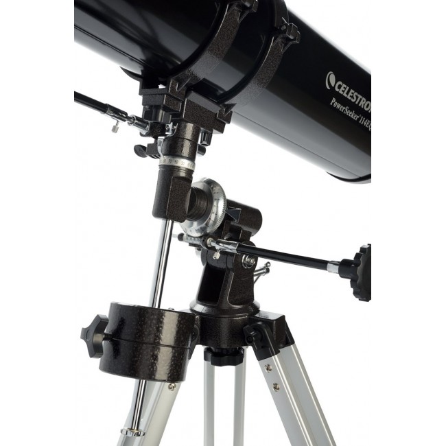 Celestron PowerSeeker 114EQ Refractor 45x Black