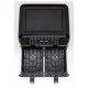 Kenwood HFM20.000MB fryer Double 8 L Stand-alone 1700 W Hot air fryer Black