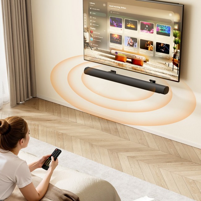 Maclean Soundbar Wall Mount / Bracket, angle adjustment +8 8 , max. load 10 kg, made of steel, MC-177
