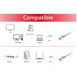 Equip Cat.6 S/FTP Patch Cable, 50m, Grey