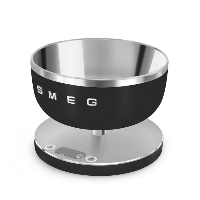 Smeg Collezione Kitchen Scales KSC01BLMWW Black