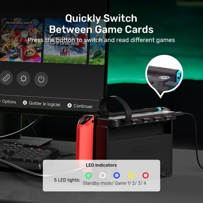 UNITEK G1002D game console part/accessory Docking station
