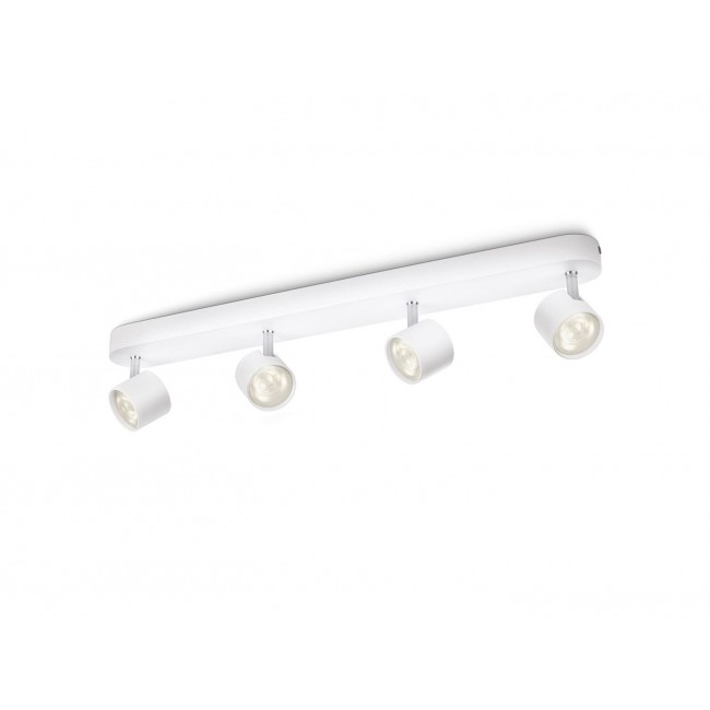 Philips Dimmable LED Star Ceiling/Wall Spotlight 4x 22W